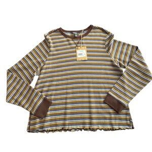 NWT Toad&Co Striped Tee long sleeve